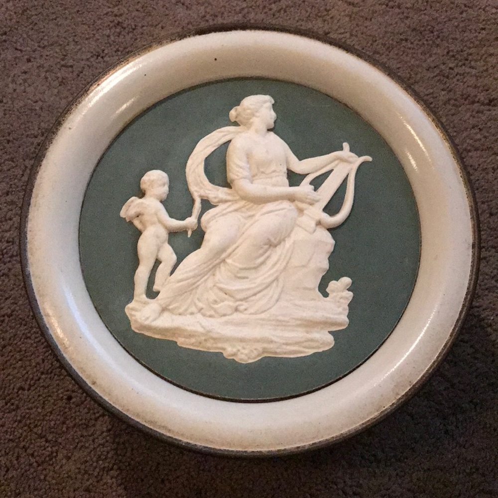Erato Tin Canister Greek Muse of Love Poetry